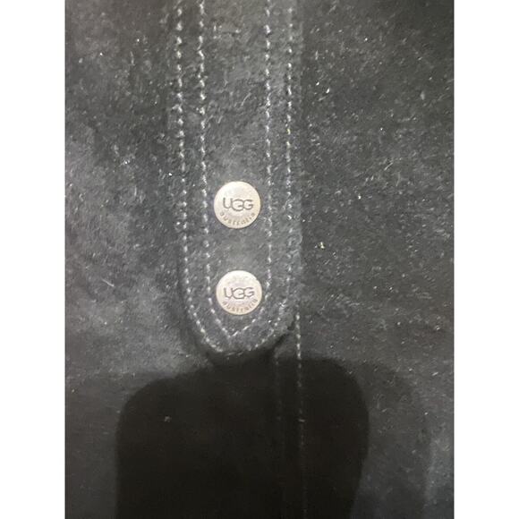 UGG suede boots, heeled Josie Convertible fold over or wear Up Sz 6 -heel 3” - Picture 5 of 10